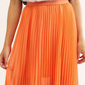 Free People Party Pleated Skirt NEW Small